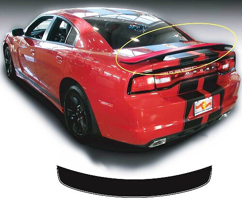 Calcomanía de vinilo para alerón trasero para Dodge Charger 2011-2014