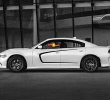 Dodge Charger Body Scallop side Decal Sticker gráficos se adapta a los modelos 2011-2020 2