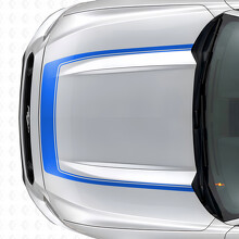 Franja con Contorno Interior Vinilo Adhesivo para Capó para Musclecar Musclecarmodel 2015-2020_2