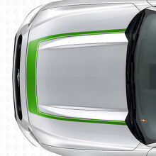 Franja con Contorno Interior Vinilo Adhesivo para Capó para Musclecar Musclecarmodel 2015-2020_3