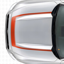 Franja con Contorno Interior Vinilo Adhesivo para Capó para Musclecar Musclecarmodel 2015-2020_4