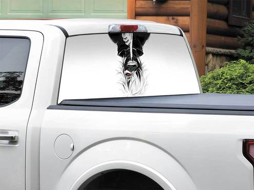 Anime Ken Kaneki Tokyo Ghoul ventana trasera pegatina camioneta SUV coche cualquier tamaño