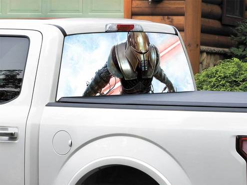 Sable de luz Sith Star Wars ventana trasera calcomanía pegatina camioneta SUV coche cualquier tamaño