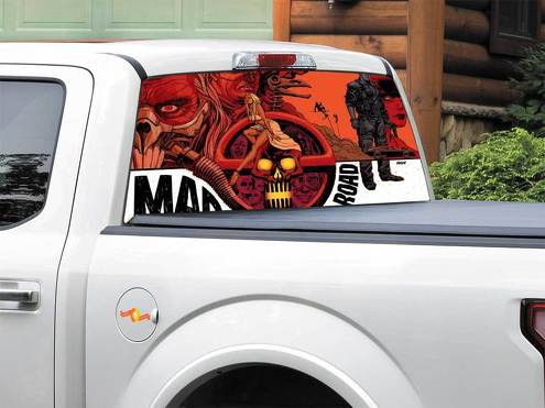 Mad Max Rockatansky Fury Road Immortan Joe pegatina para ventana trasera camioneta camioneta SUV coche cualquier tamaño