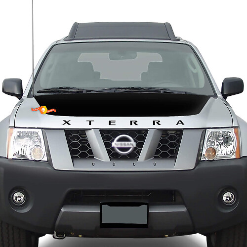 Vinilo adhesivo para capó en negro para Nissan Xterra