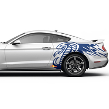 Calcomanías laterales Cobra Gráficos Pegatinas Musclecarmodel GT para Musclecar Musclecarmodel
 3