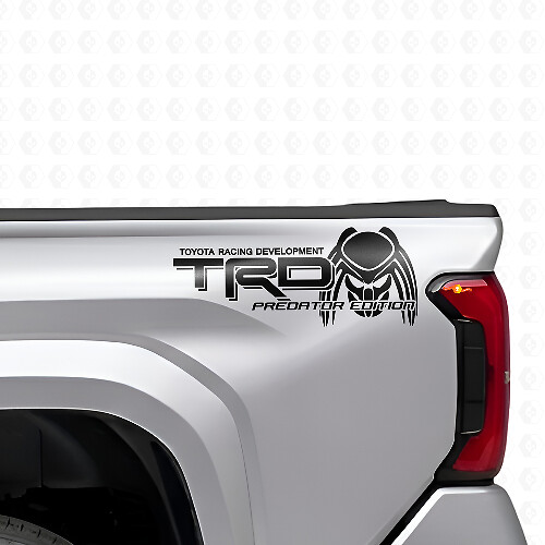 Kit de Calcomanías de Vinilo para Cabecera TRD Predator Edition para Camión Toyota