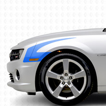 Calcomanía lateral de vinilo con rayas estilo gancho para Chevrolet Camaro 2010-2015_2