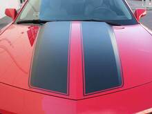Chevrolet Camaro Hood and Trunk Stripes calcomanías gráficas calcomanías para modelos 2010-2013 3