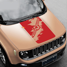 Jeep Renegade Cherokee Trailhawk TrailHawk Splash Gráfico Vinilo Adhesivo Calcomanía Capucha
_3