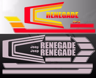 1976 - 1984 Jeep Renegade CJ5 CJ7 Calcomanías Gráficos