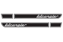 Kit de calcomanías adhesivas para capó Wrangler Retro para Jeep Wrangler JK (2007-2018)
 2