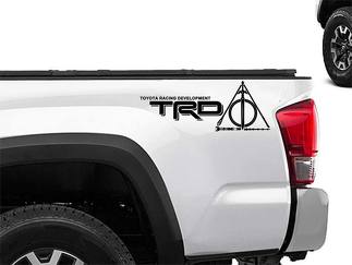 Toyota Racing Development TRD nerdy geek tatuado edición 4X4 lado de la cama Calcomanías gráficas pegatinas 2