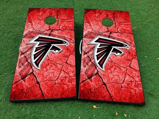 Calcomanía de juego de mesa de Cornhole de fútbol de los Atlanta Falcons, envolturas de vinilo con laminado