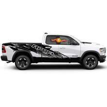 Dodge Ram Rebel Grunge Splash Logo Truck Vinilo Adhesivo Calcomanía Gráfico Camo 2 Colores
 2
