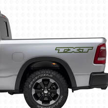 Kit de Vinilos de Letras Personalizadas para el Lado Trasero para Dodge Ram_3