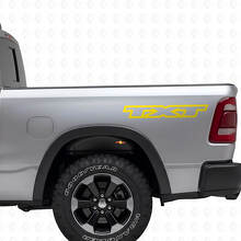 Kit de Vinilos de Letras Personalizadas para el Lado Trasero para Dodge Ram_6