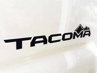 Toyota Tacoma montañas lado de la cama Calcomanías gráficas pegatinas 2