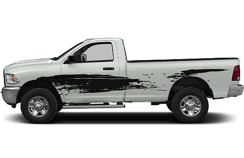 Pegatina de vinilo lateral contra salpicaduras de barro para Toyota Tundra
