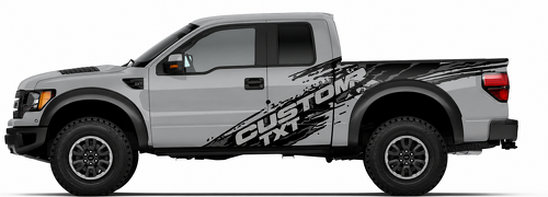 Gráficos de Salpicaduras de Barro PERSONALIZADOS Adhesivo Vinilo Lateral para Ford F-150