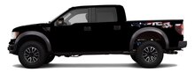 Ford F150 Raptor 2017 Bandera de EE. UU. ESTILO DE BANDERA AMERICANA Calcomanía de gráficos de cama lateral 3