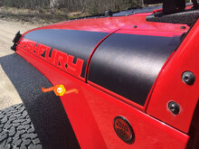 2 Jeep WRANGLER JK UNLIMITED RUBICON RECON Calcomanía Pegatina 3