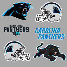 Carolina Panthers National Football League (NFL) ventilador pared vehículo portátil etc calcomanías pegatinas 2