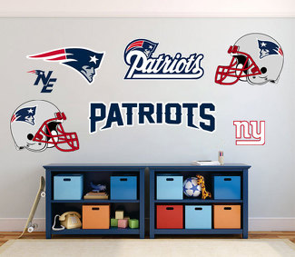 New England Patriots National Football League (NFL) fan wall vehículo notebook etc calcomanías pegatinas