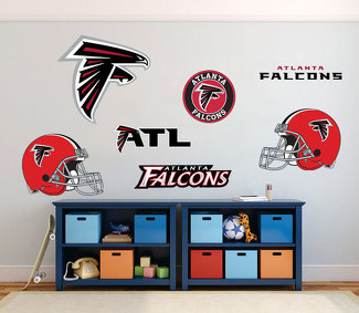 Atlanta Falcons National Football League (NFL) ventilador pared vehículo portátil etc calcomanías pegatinas