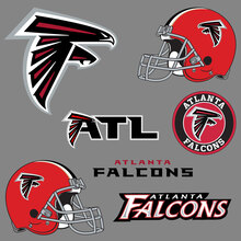 Atlanta Falcons National Football League (NFL) ventilador pared vehículo portátil etc calcomanías pegatinas 2