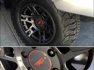 Toyota Tacoma FJ Cruiser 4Runner TRD - Calcomanía para tapa central de rueda para ruedas Fx Pro