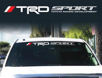 Toyota TRD Windshield Sport Racing Development 4x4 Calcomanía de vinilo