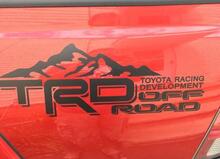2 TRD Toyota Tacoma Tundra Calcomanías Vinilo Pegatina gráficos todoterreno 4x4 2
