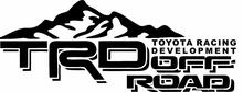 2 TRD Toyota Tacoma Tundra Calcomanías Vinilo Pegatina gráficos todoterreno 4x4 3