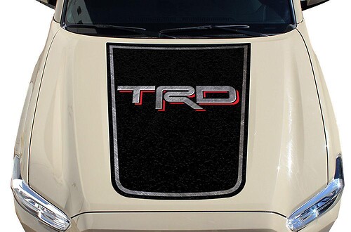 Calcomanía de vinilo para capó con logo TRD para Toyota Tacoma 2016-2017