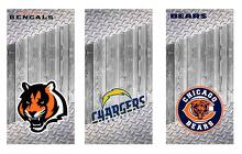 Equipos de fútbol americano Liga Nacional de Fútbol (NFL) Cornhole Juego de mesa Etiqueta adhesiva ENVOLTURAS DE VINILO con LAMINADO
 4