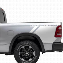 Kit de Vinilo de Letras Personalizadas para la Lateral de la Cama para Camión Dodge Ram_5