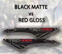 Kit de Vinilo para Laterales de Caja 4x4 Estilo TRD Off Road para Toyota Tacoma o Tundra_4