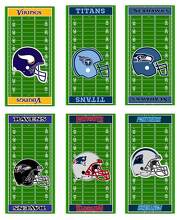 Vinilos adhesivos personalizados para tablero de cornhole con campo de equipo NFL_3