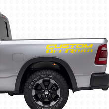 Kit de vinilos personalizados para laterales de caja Off Road para Dodge Ram_6
