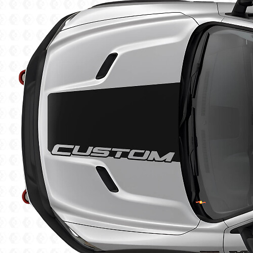 Vinilo de Franja Ancha Personalizada para Capó para Dodge Ram 2015–2017