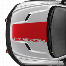 Vinilo de Franja Ancha Personalizada para Capó para Dodge Ram 2015–2017_4