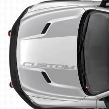 Vinilo de Franja Ancha Personalizada para Capó para Dodge Ram 2015–2017_5