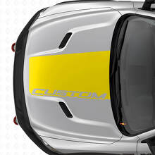 Vinilo de Franja Ancha Personalizada para Capó para Dodge Ram 2015–2017_6
