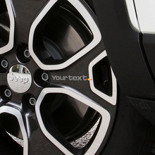 Gráfica Adhesiva Vinilo de Llantas y Rines para Jeep Renegade 2