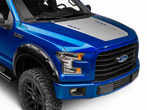 PEGATINA VINILO PANEL DE OSCURECIMIENTO CAPÓ para Ford F-150 2015-2017
