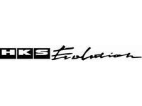 Calcomanía de vinilo HKS Evolution para automóviles