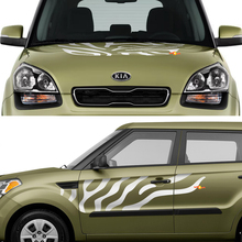 Calcomanías decorativas para puertas laterales compatibles con Kia Soul 3
 3