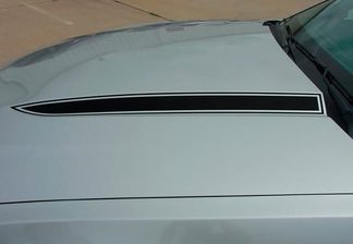 2010-2012 Ford Mustang Dominator Hood Spears Kit gráfico