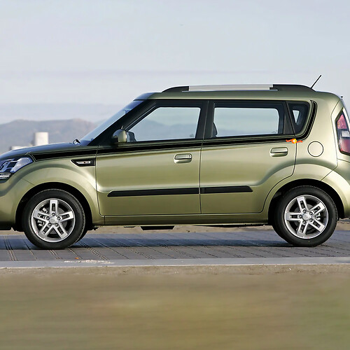 Calcomanías decorativas para puertas laterales que se ajustan a Kia Soul
